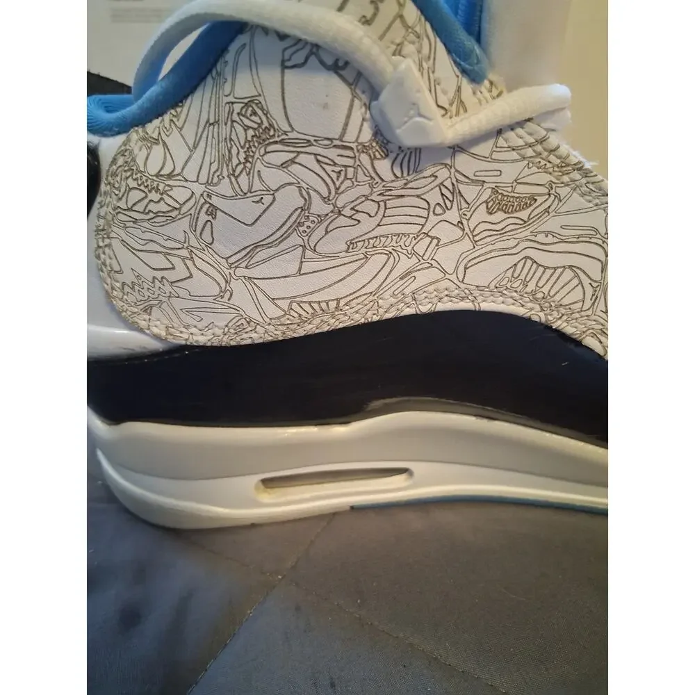 Size 10.5 - Air Jordan Dub Zero Legend Blue